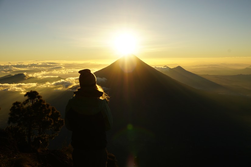Sunrise on Acatenango